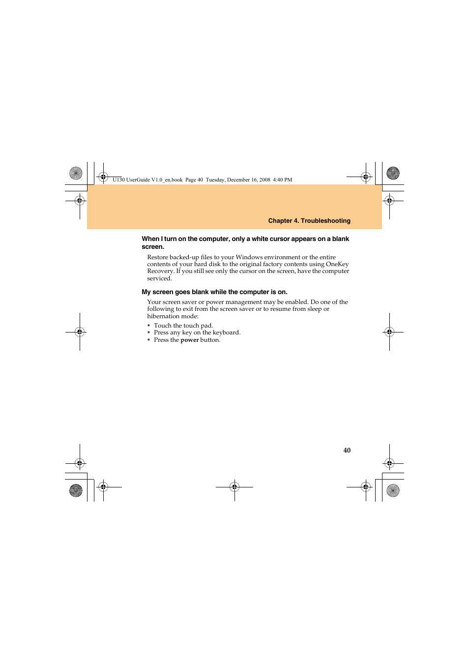 Lenovo IdeaPad U130 User Manual | Page 49 / 136