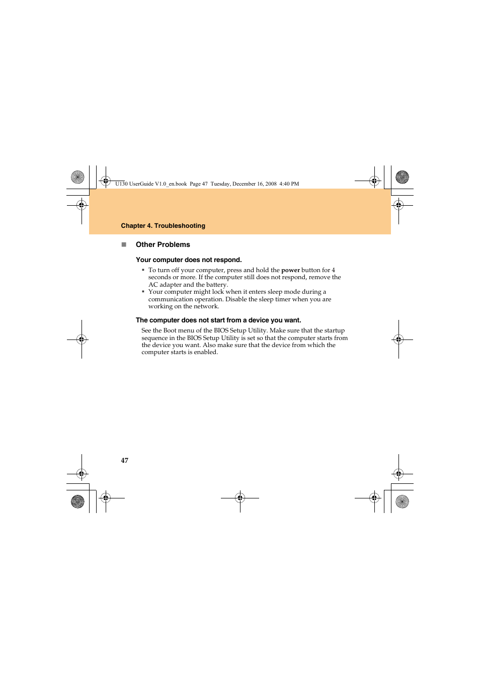 Lenovo IdeaPad U130 User Manual | Page 56 / 136