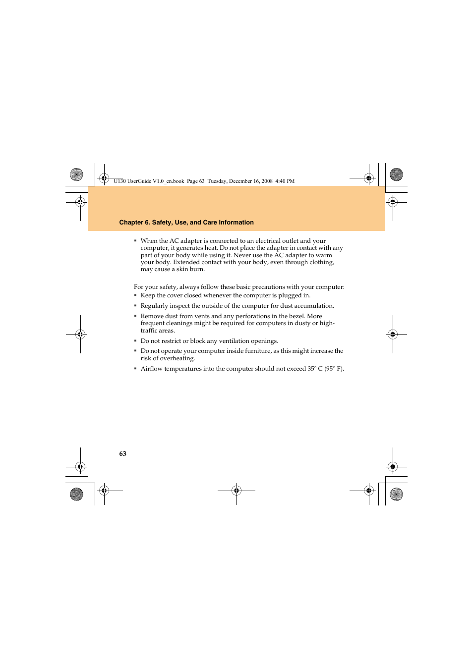 Lenovo IdeaPad U130 User Manual | Page 72 / 136