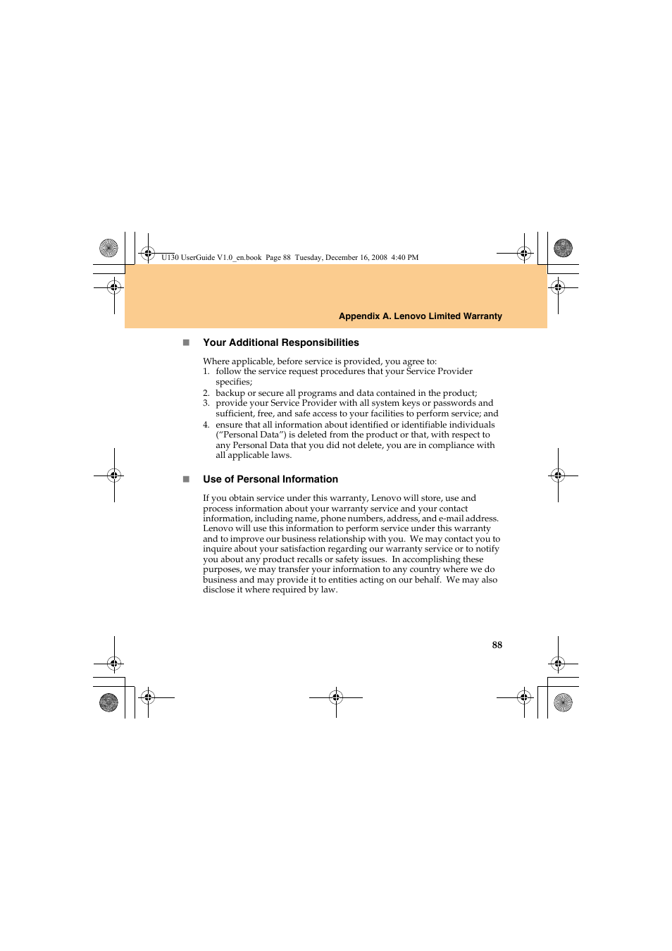 Lenovo IdeaPad U130 User Manual | Page 97 / 136