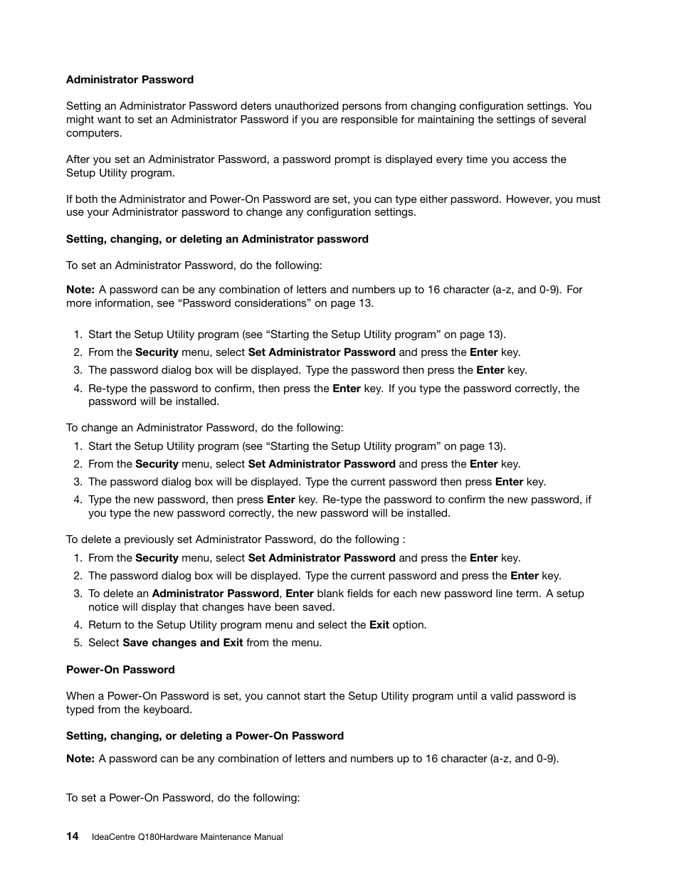 Lenovo IdeaCentre Q180 User Manual | Page 20 / 43