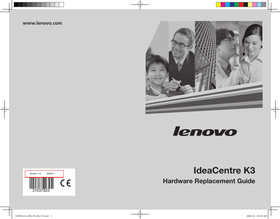 Lenovo IdeaCentre K300 User Manual | 37 pages
