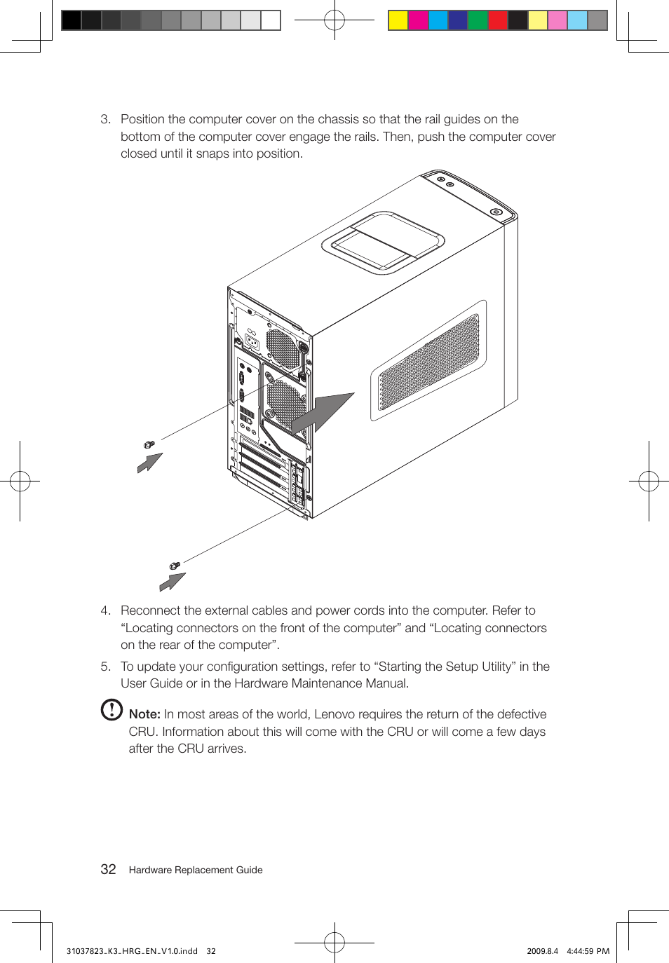 Lenovo IdeaCentre K300 User Manual | Page 35 / 37