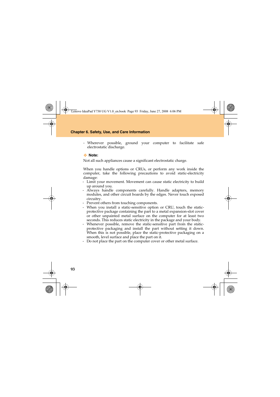 Lenovo IdeaPad Y730 User Manual | Page 102 / 156