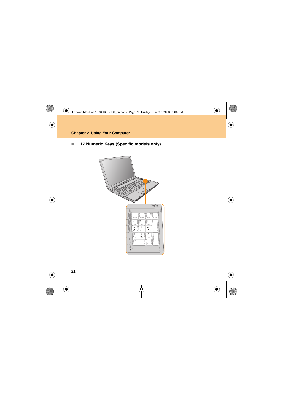 Lenovo IdeaPad Y730 User Manual | Page 30 / 156