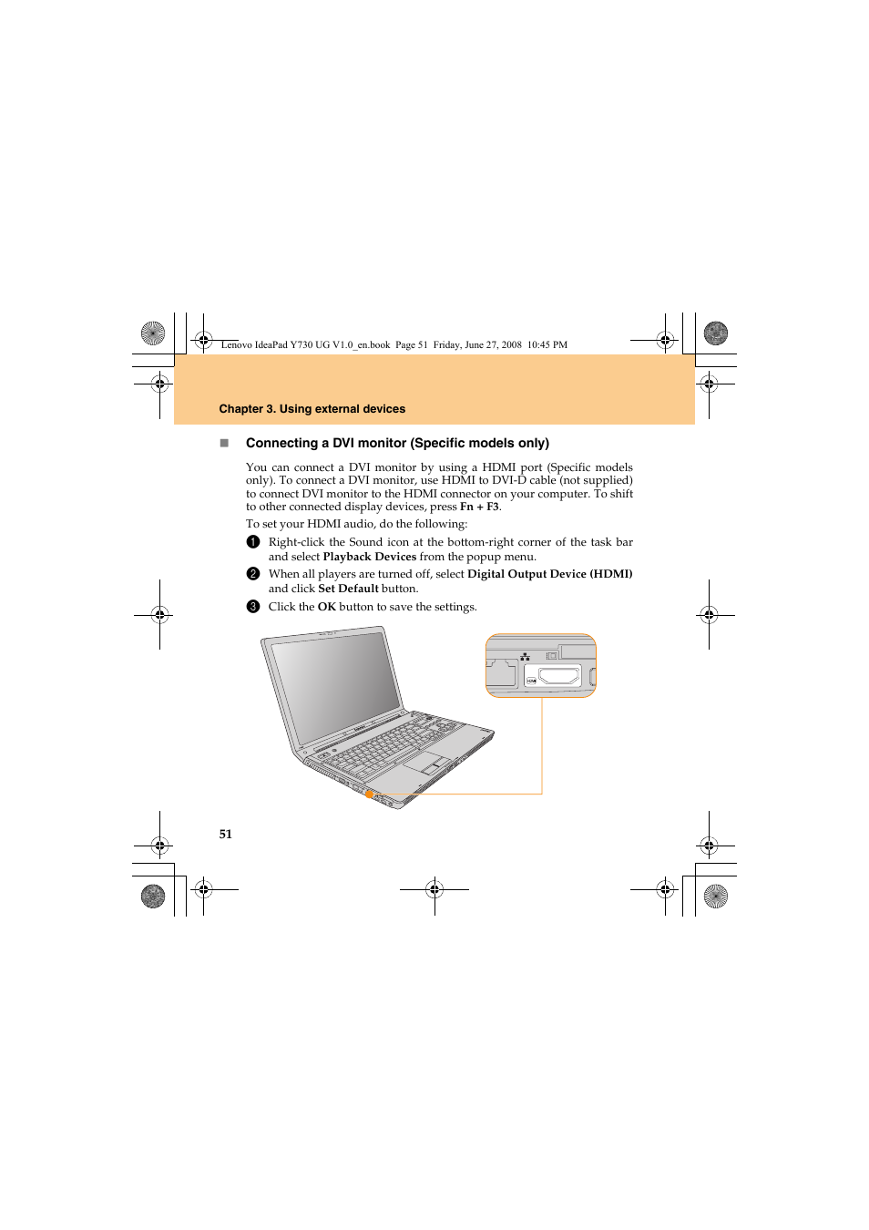 Lenovo IdeaPad Y730 User Manual | Page 60 / 156