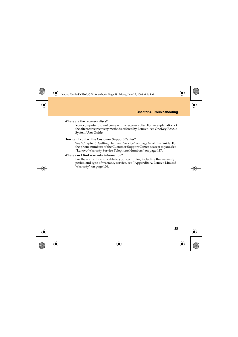 Lenovo IdeaPad Y730 User Manual | Page 67 / 156
