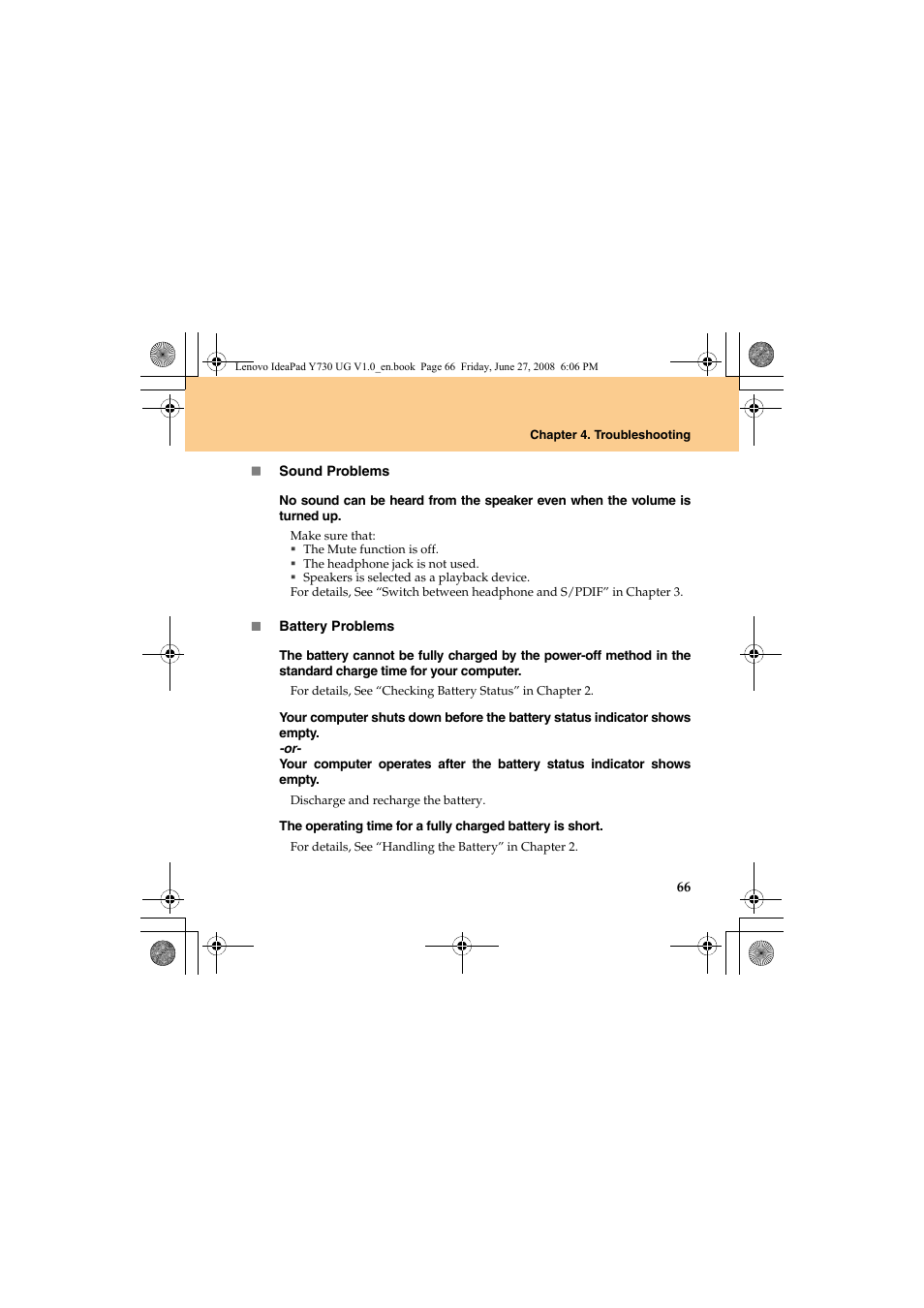 Lenovo IdeaPad Y730 User Manual | Page 75 / 156