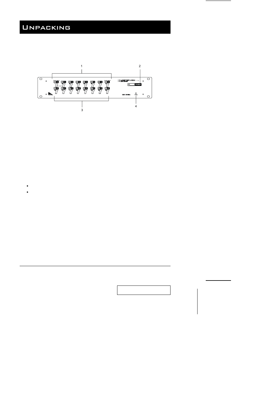 Unpacking, Cs-1016 front view | ATEN CS-1004 User Manual | Page 8 / 30