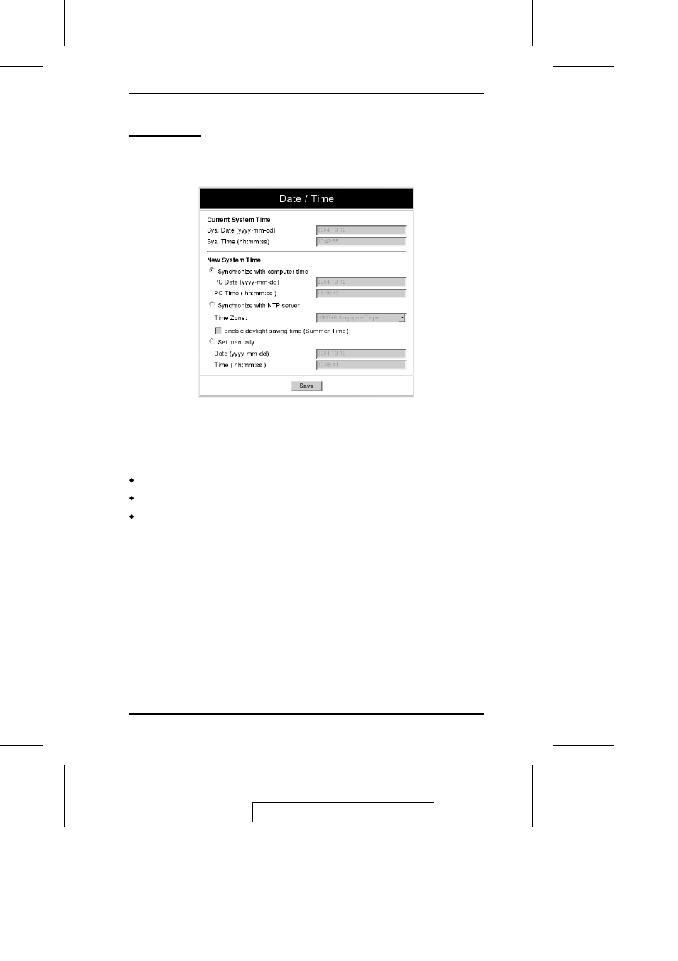 Date / time | ATEN PN9108U User Manual | Page 39 / 70