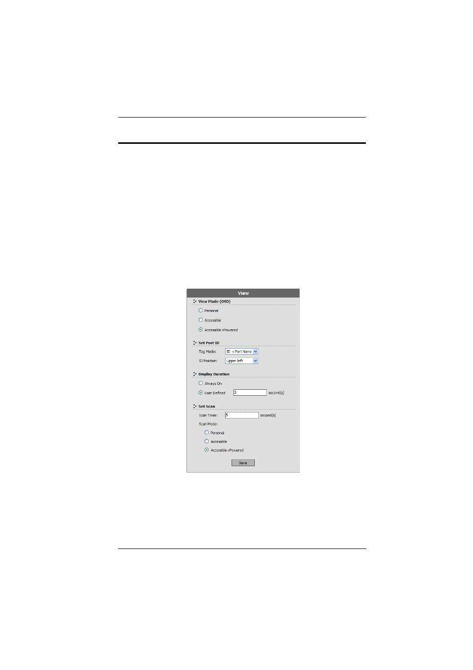 Setting the osd view | ATEN ALTUSEN KM0832 User Manual | Page 75 / 137