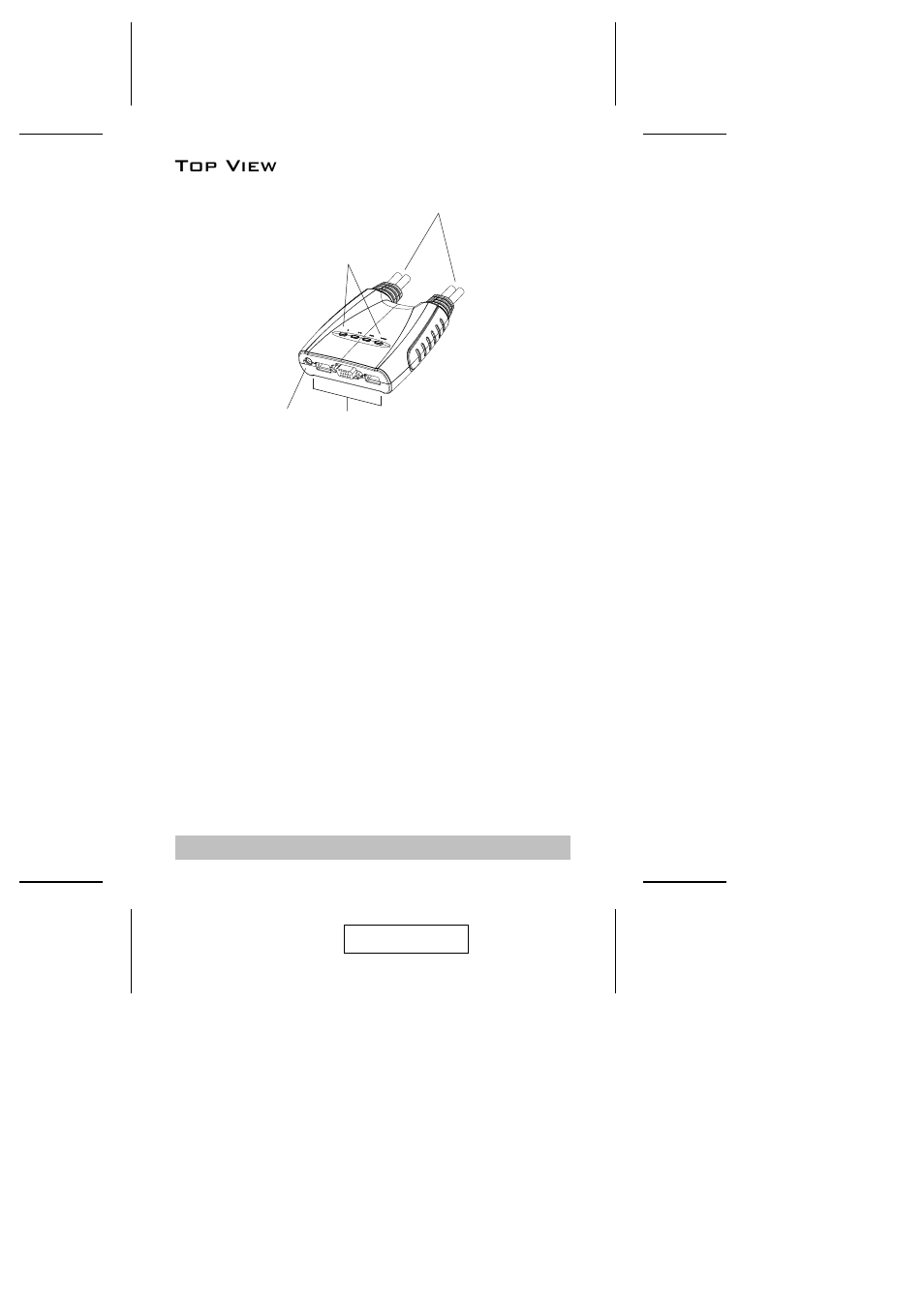 Top view | ATEN ATEN Petite CS-64U User Manual | Page 6 / 20