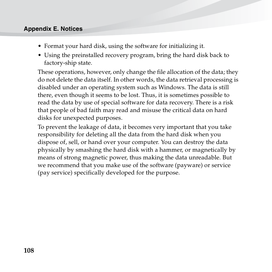 Lenovo IdeaPad S10-3s User Manual | Page 122 / 130