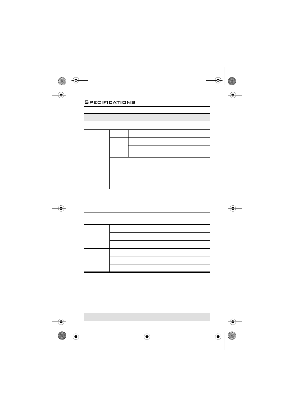 Specifications | ATEN VS481 User Manual | Page 13 / 14