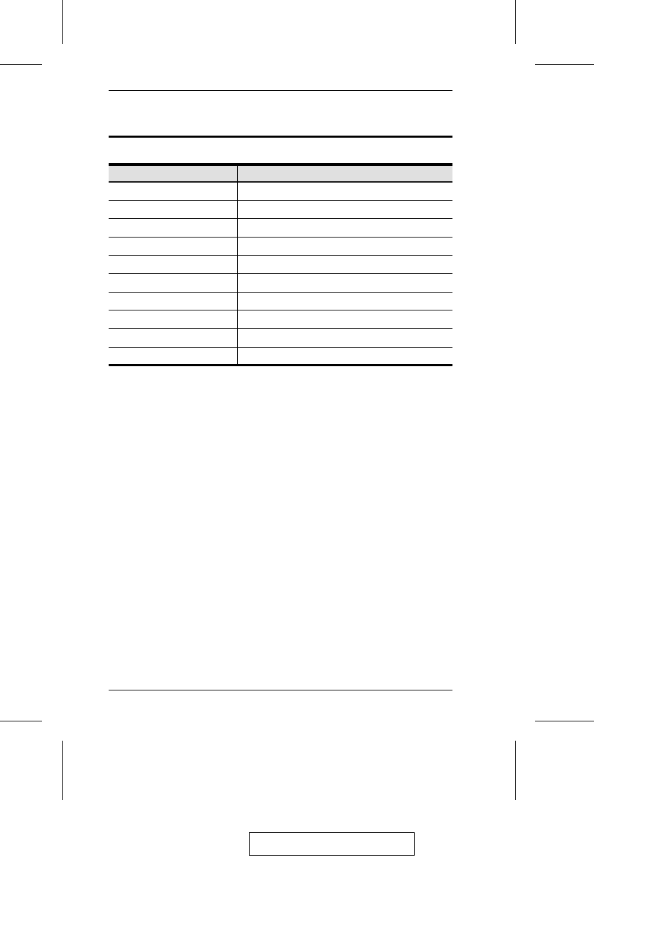 Osd factory default settings, The factory default settings are as follows | ATEN CL-1208 User Manual | Page 66 / 73
