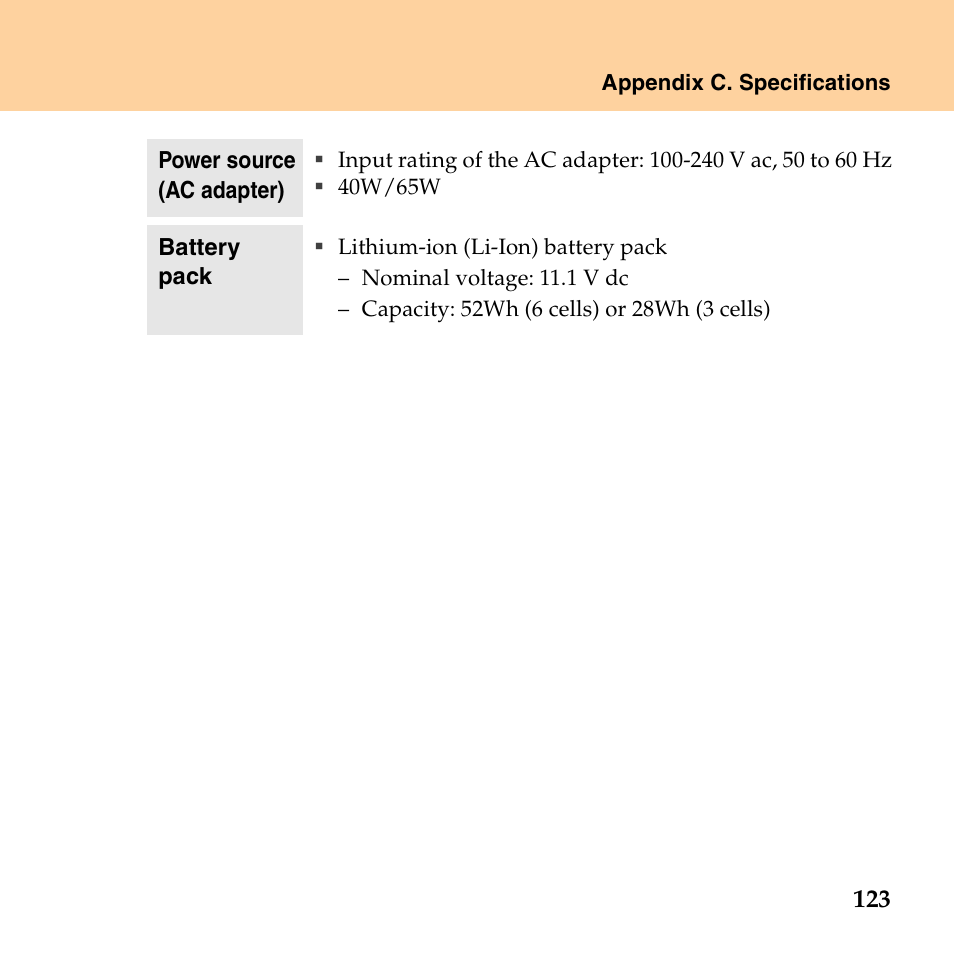 Lenovo IdeaPad S10 FR User Manual | Page 131 / 154
