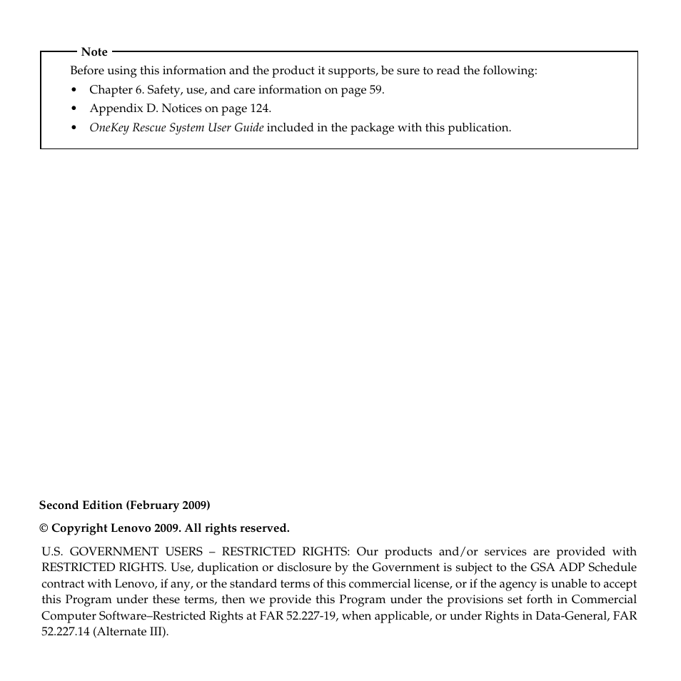 Do not return it to the store, If your product is not working correctly | Lenovo IdeaPad S10 FR User Manual | Page 2 / 154