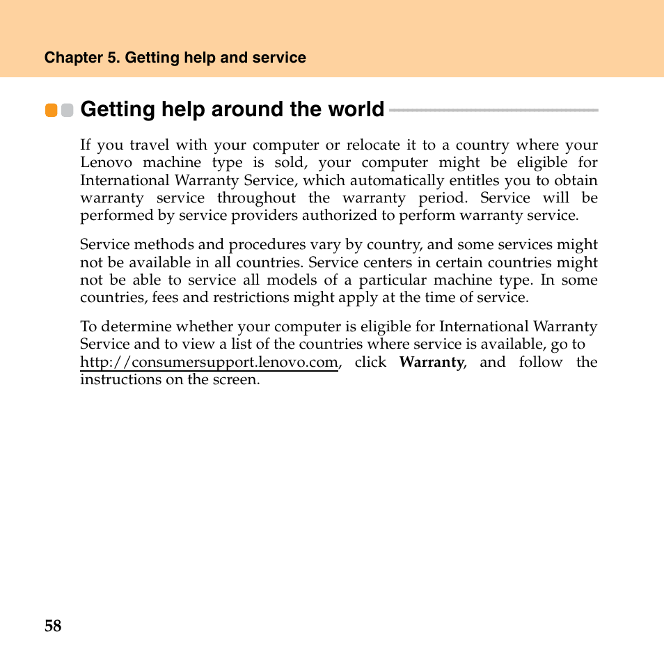 Getting help around the world | Lenovo IdeaPad S10 FR User Manual | Page 66 / 154