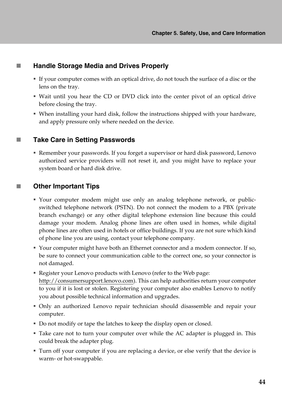 Lenovo IdeaPad Y510 User Manual | Page 49 / 77