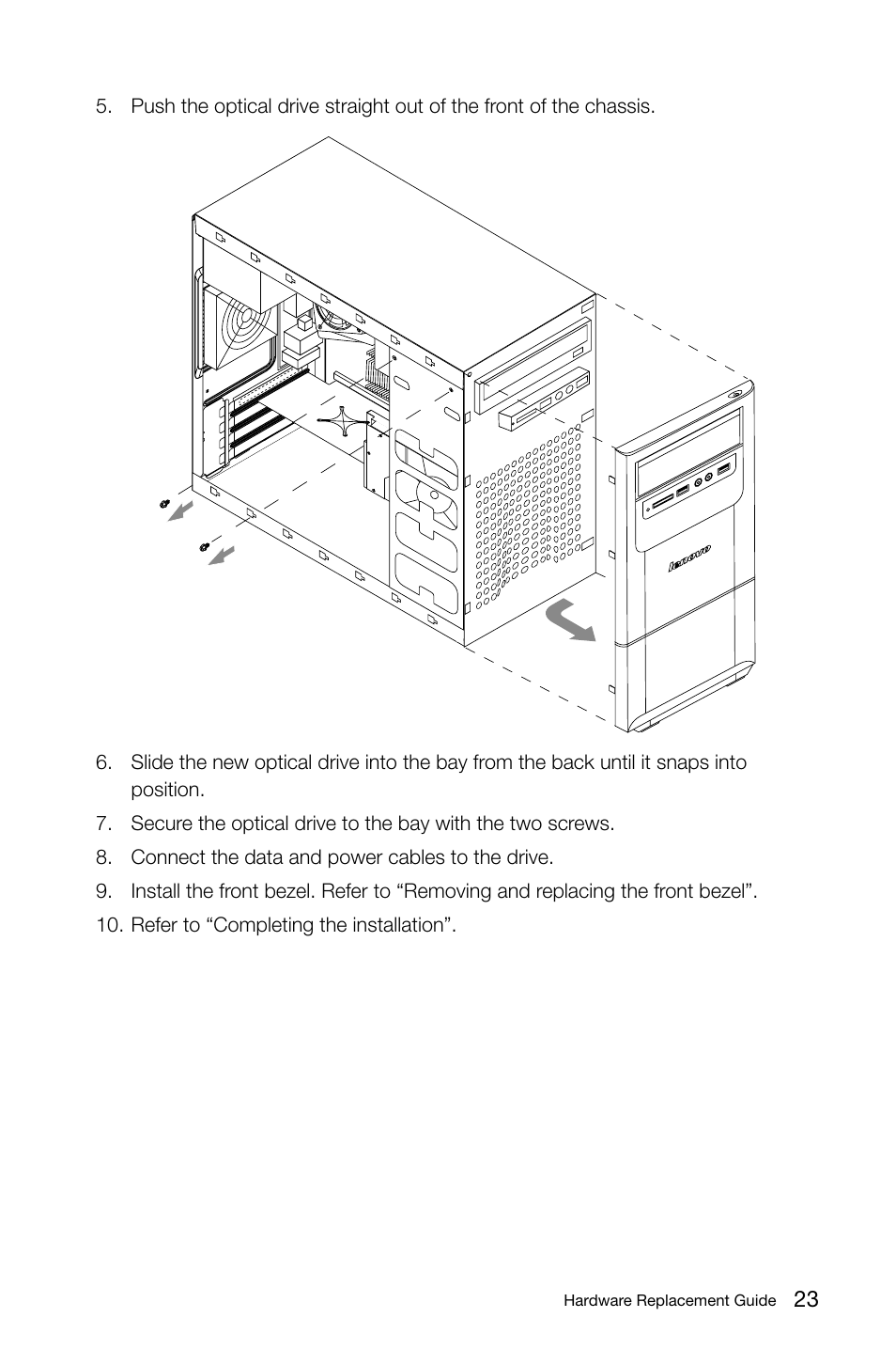 Lenovo H415 Desktop User Manual | Page 28 / 37