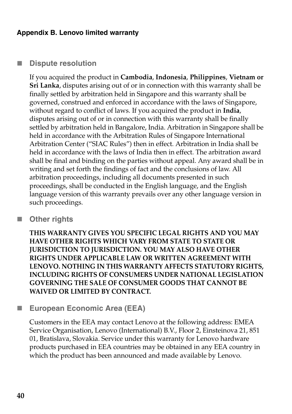 Lenovo IdeaPad V360 User Manual | Page 44 / 58