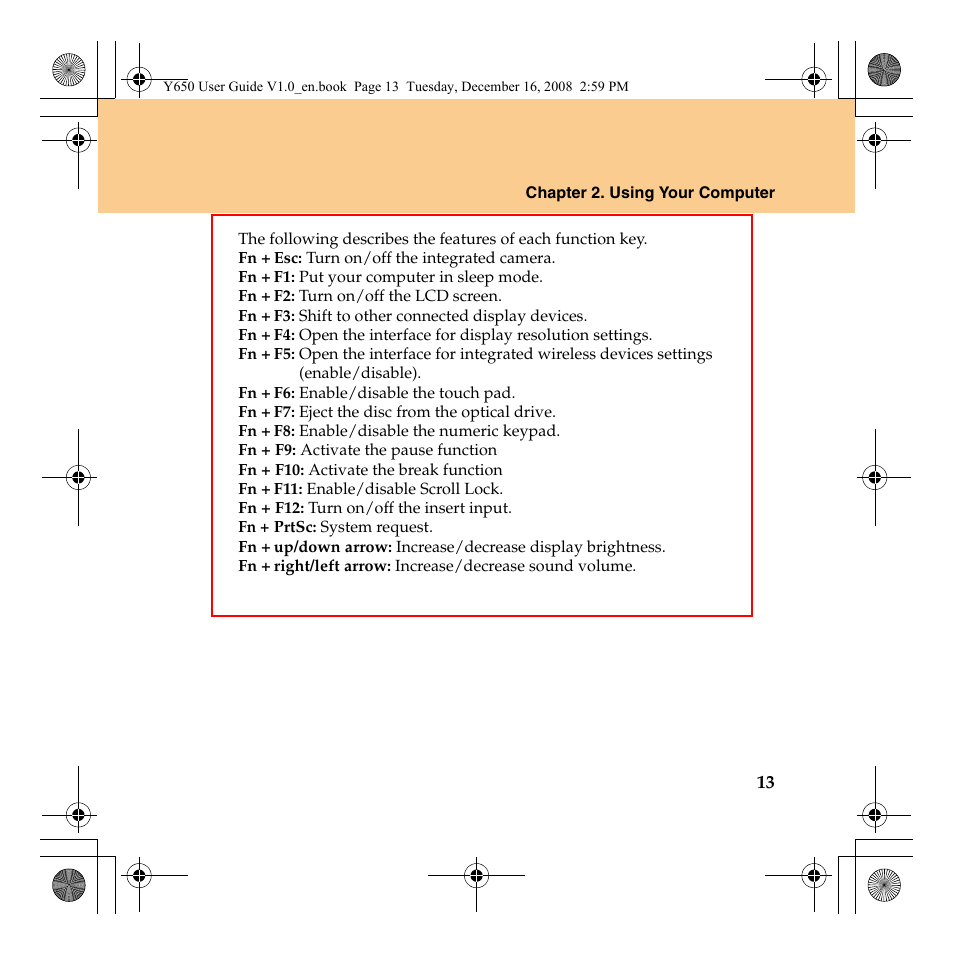 Lenovo IdeaPad Y650 User Manual | Page 21 / 138