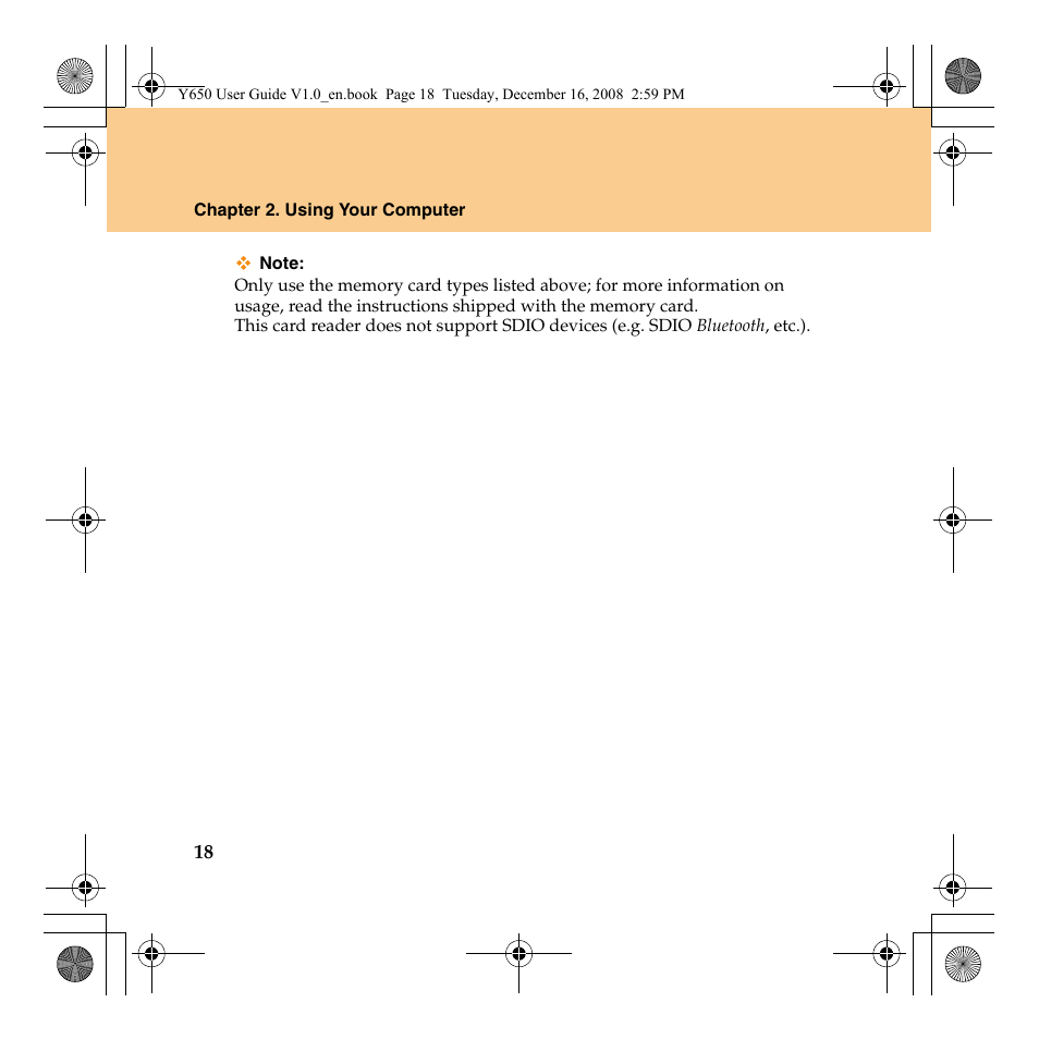 Lenovo IdeaPad Y650 User Manual | Page 26 / 138