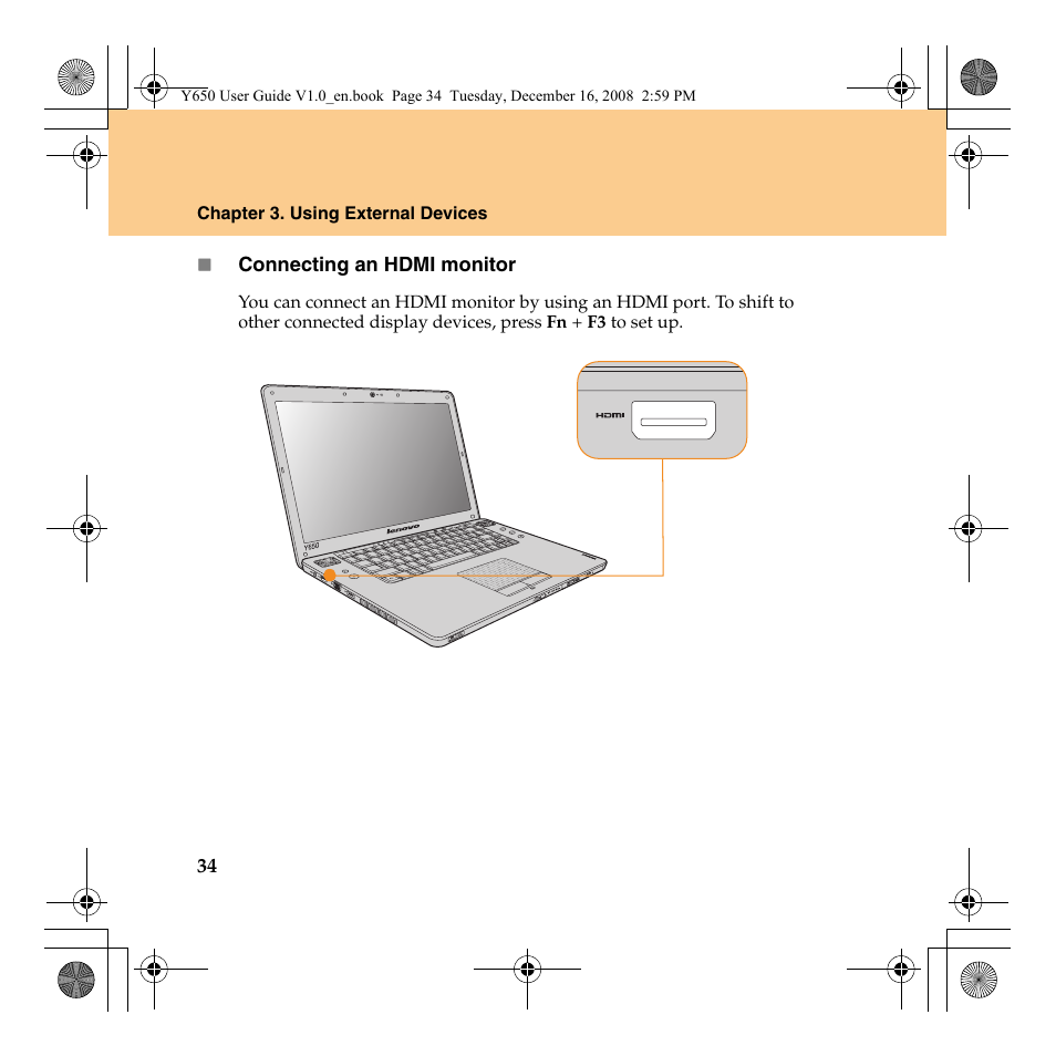 Lenovo IdeaPad Y650 User Manual | Page 42 / 138