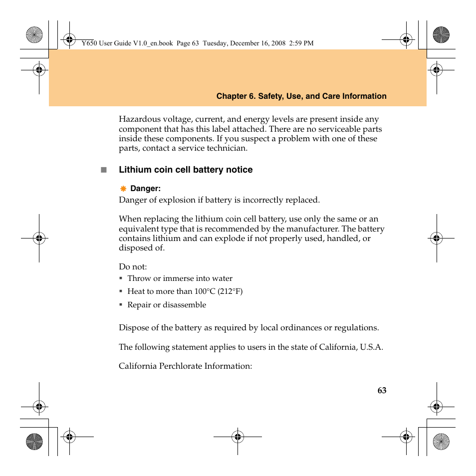 Lenovo IdeaPad Y650 User Manual | Page 71 / 138