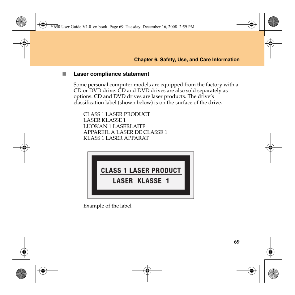 Lenovo IdeaPad Y650 User Manual | Page 77 / 138