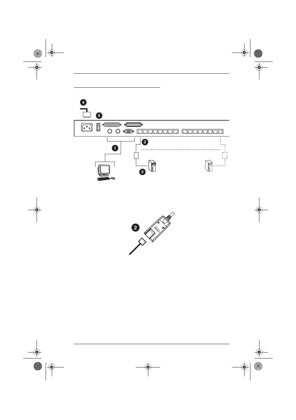 Single stage installation diagram | ATEN ALTUSEN KH1516 User Manual | Page 27 / 75