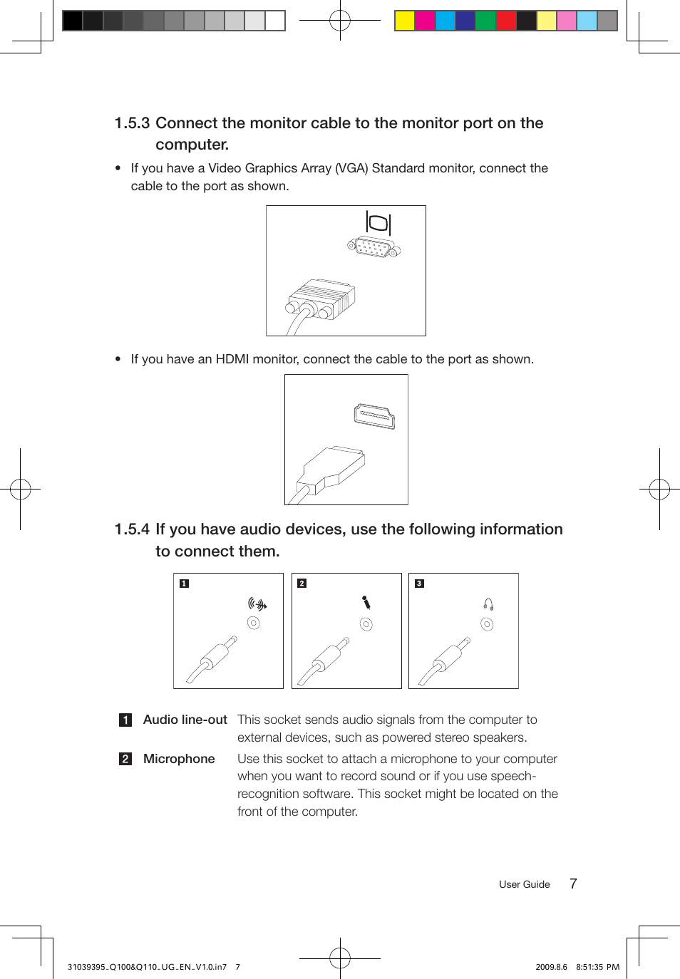 Lenovo IdeaCentre Q110 User Manual | Page 12 / 35