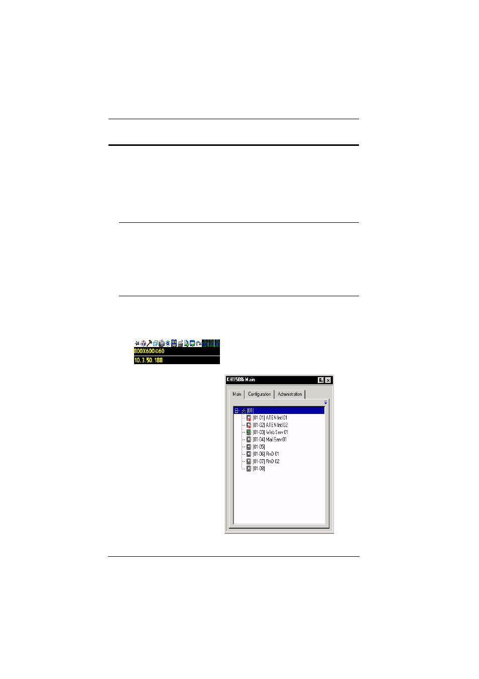 Activating the osd, Windows client, Activating the osd windows client | ATEN ALTUSCN KH1516I User Manual | Page 70 / 172