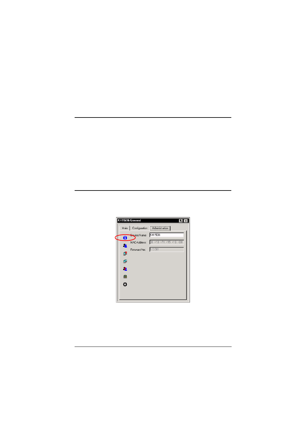 Administration and configuration, Overview, Chapter 6. administration and configuration | Chapter 6, administration and configuration, Chapter 6, Chapter 6. the main | ATEN ALTUSCN KH1516I User Manual | Page 75 / 172