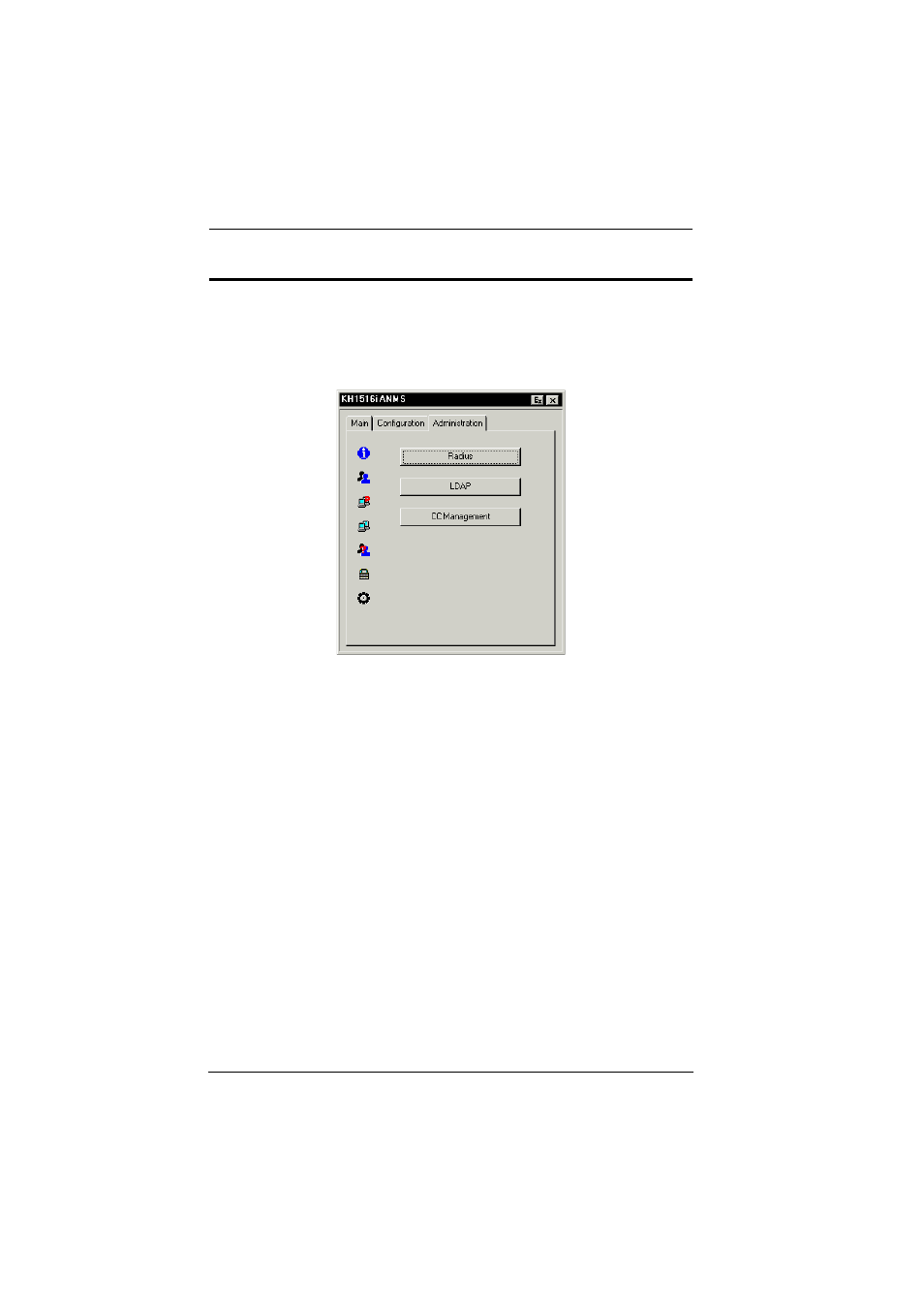 Advanced network management settings | ATEN ALTUSCN KH1516I User Manual | Page 84 / 172