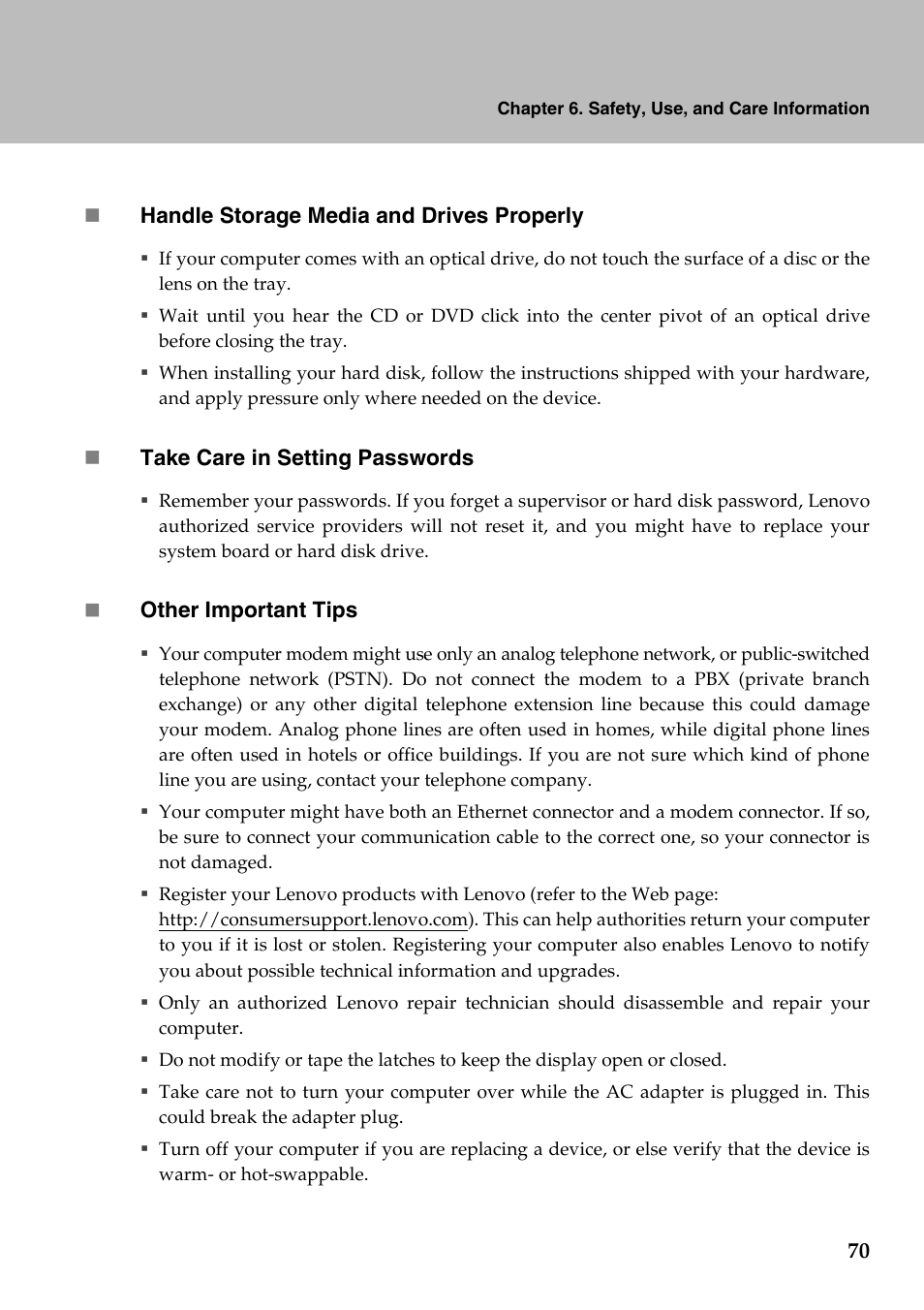 Lenovo IdeaPad Y710 User Manual | Page 75 / 102
