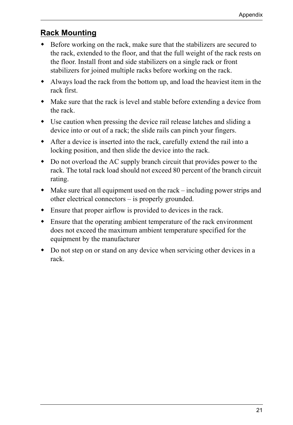 Rack mounting | ATEN CE-300 User Manual | Page 29 / 33