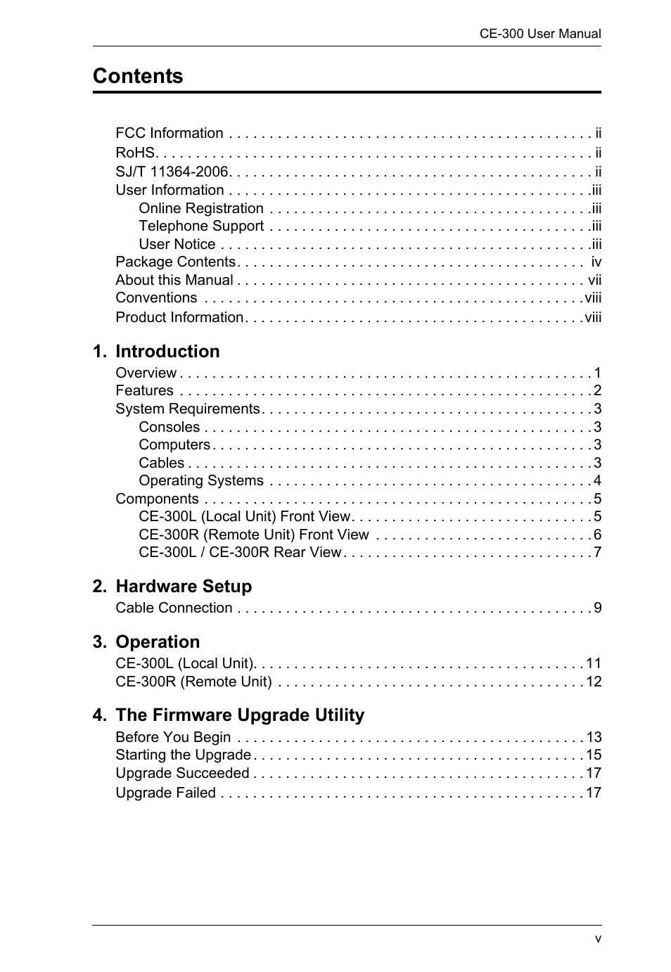 ATEN CE-300 User Manual | Page 5 / 33