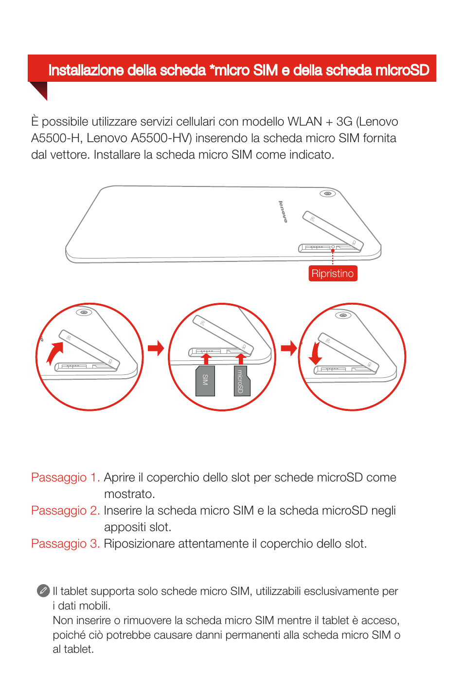 Lenovo a5500-hv | Lenovo A8-50 Tablet User Manual | Page 21 / 80