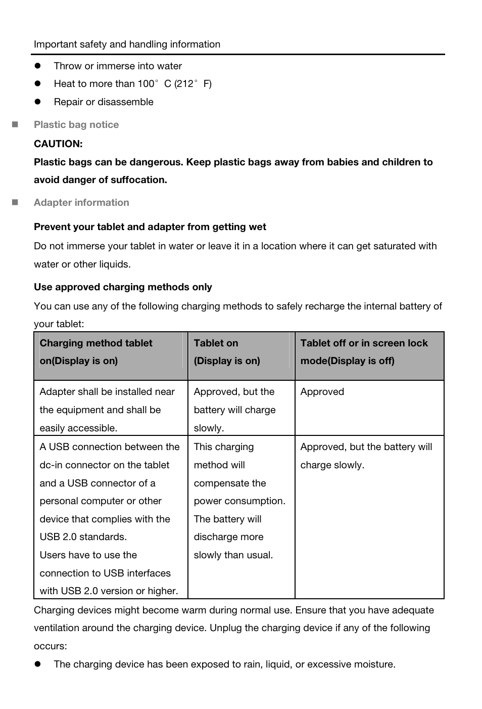 Lenovo Yoga Tablet 8 B6000 User Manual | Page 5 / 21