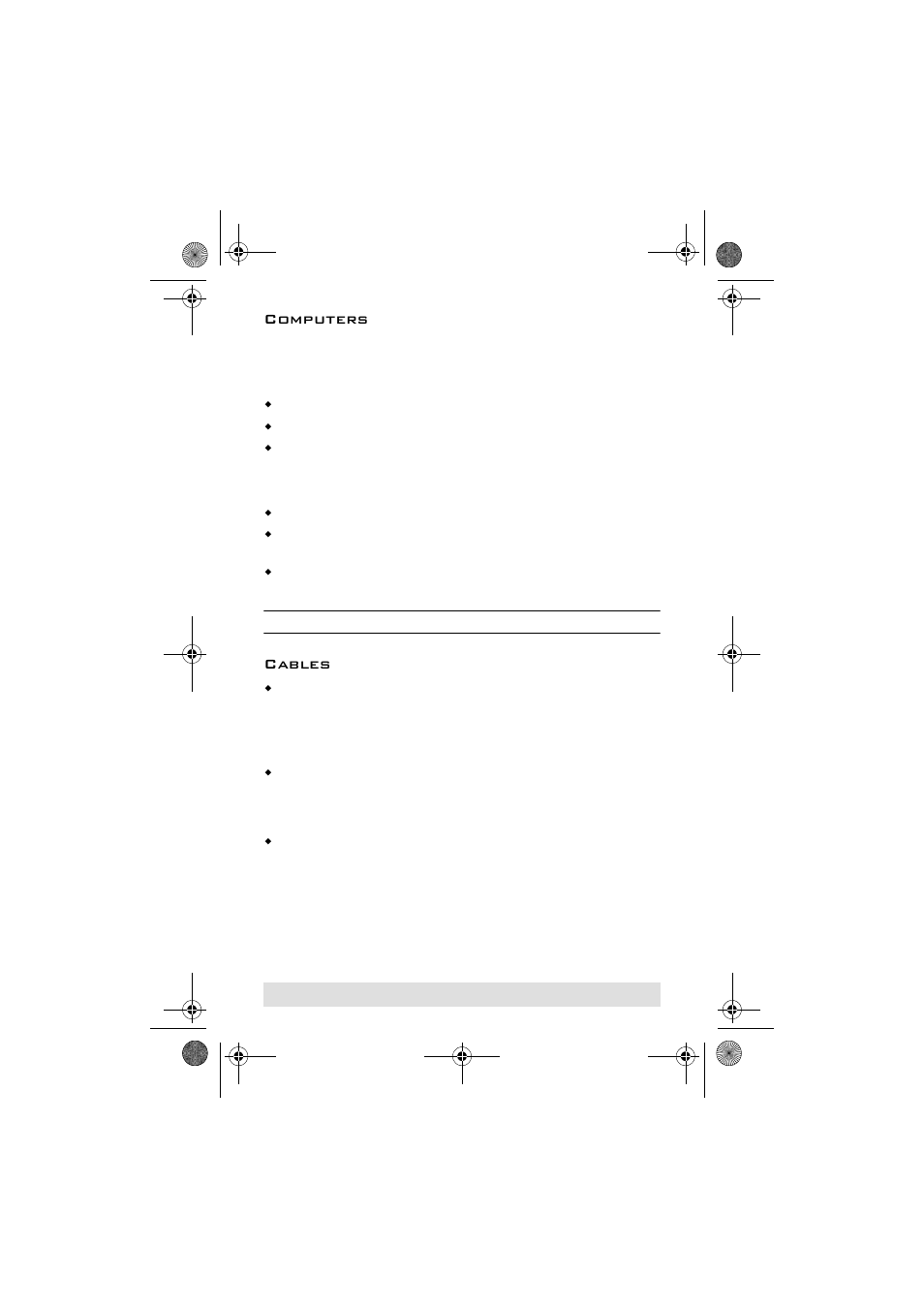 Computers, With ps/2 type connectors, With at type connectors | Cables | ATEN CE-220L User Manual | Page 5 / 14