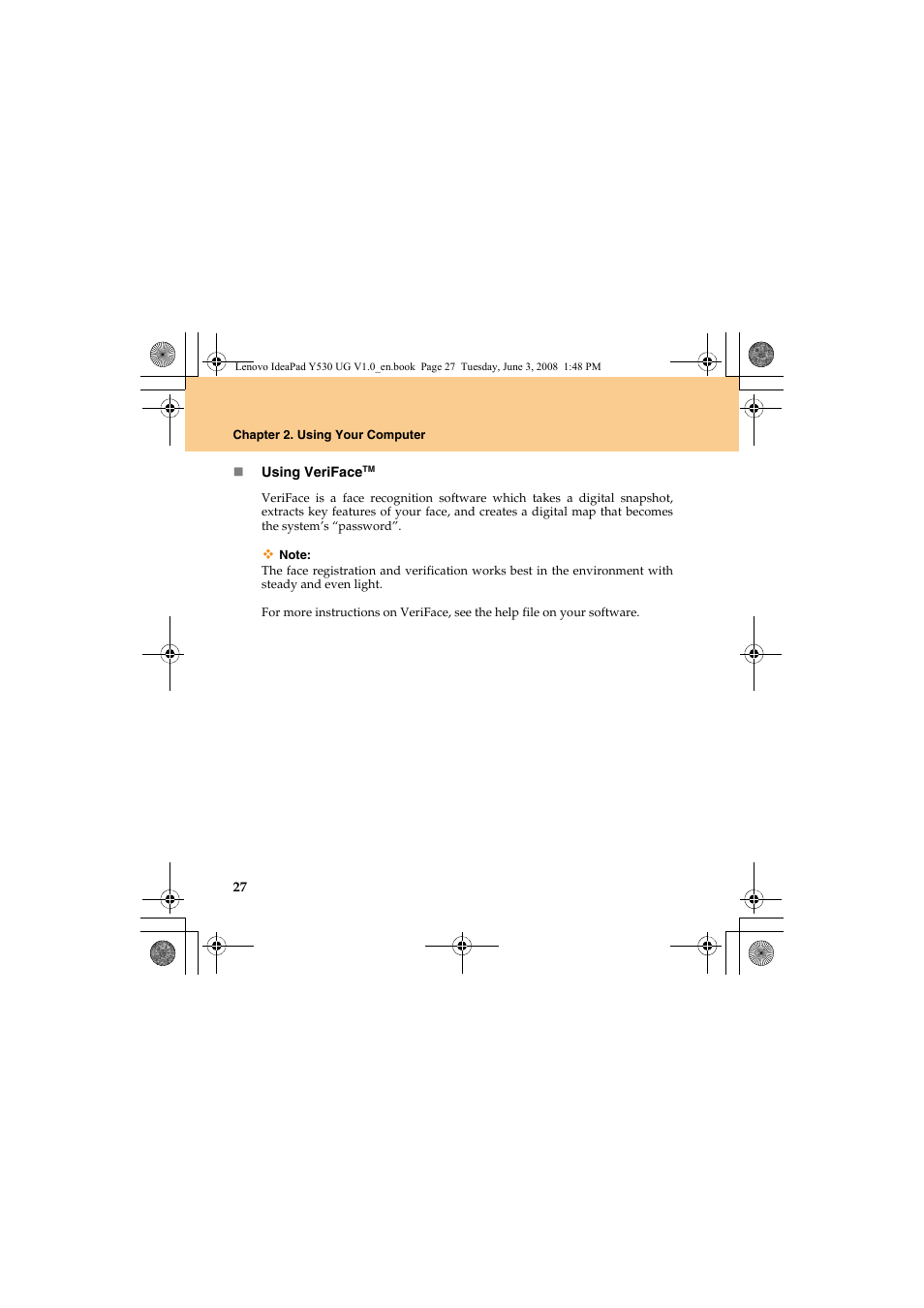 Lenovo IdeaPad Y530 User Manual | Page 36 / 152