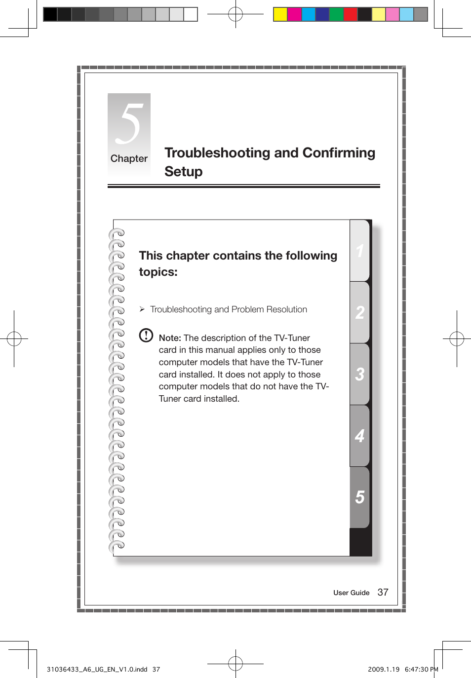 Troubleshooting and conﬁrming setup | Lenovo IdeaCentre A600 User Manual | Page 42 / 47