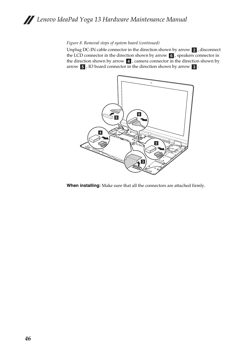 Lenovo ideapad yoga 13 hardware maintenance manual | Lenovo Yoga 13 Notebook IdeaPad User Manual | Page 50 / 73