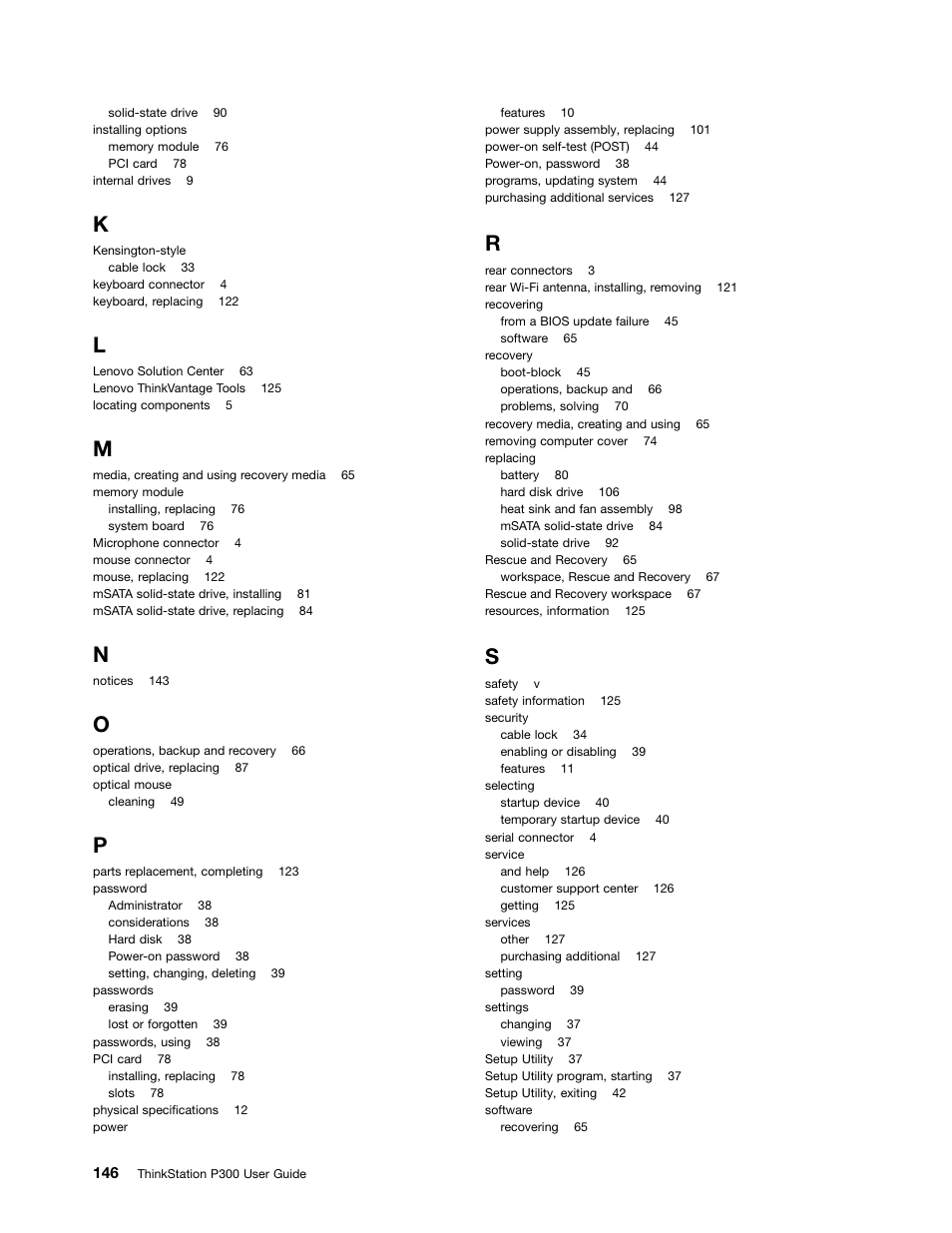 Lenovo ThinkStation P300 User Manual | Page 158 / 162