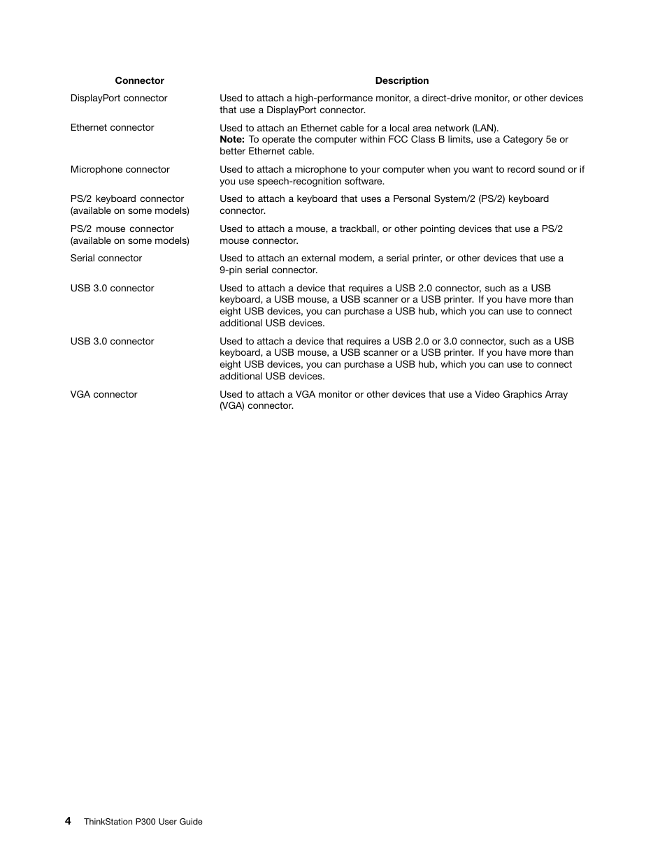 Lenovo ThinkStation P300 User Manual | Page 16 / 162