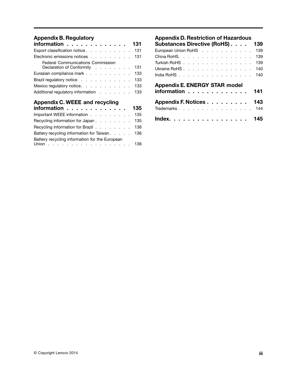 Lenovo ThinkStation P300 User Manual | Page 5 / 162
