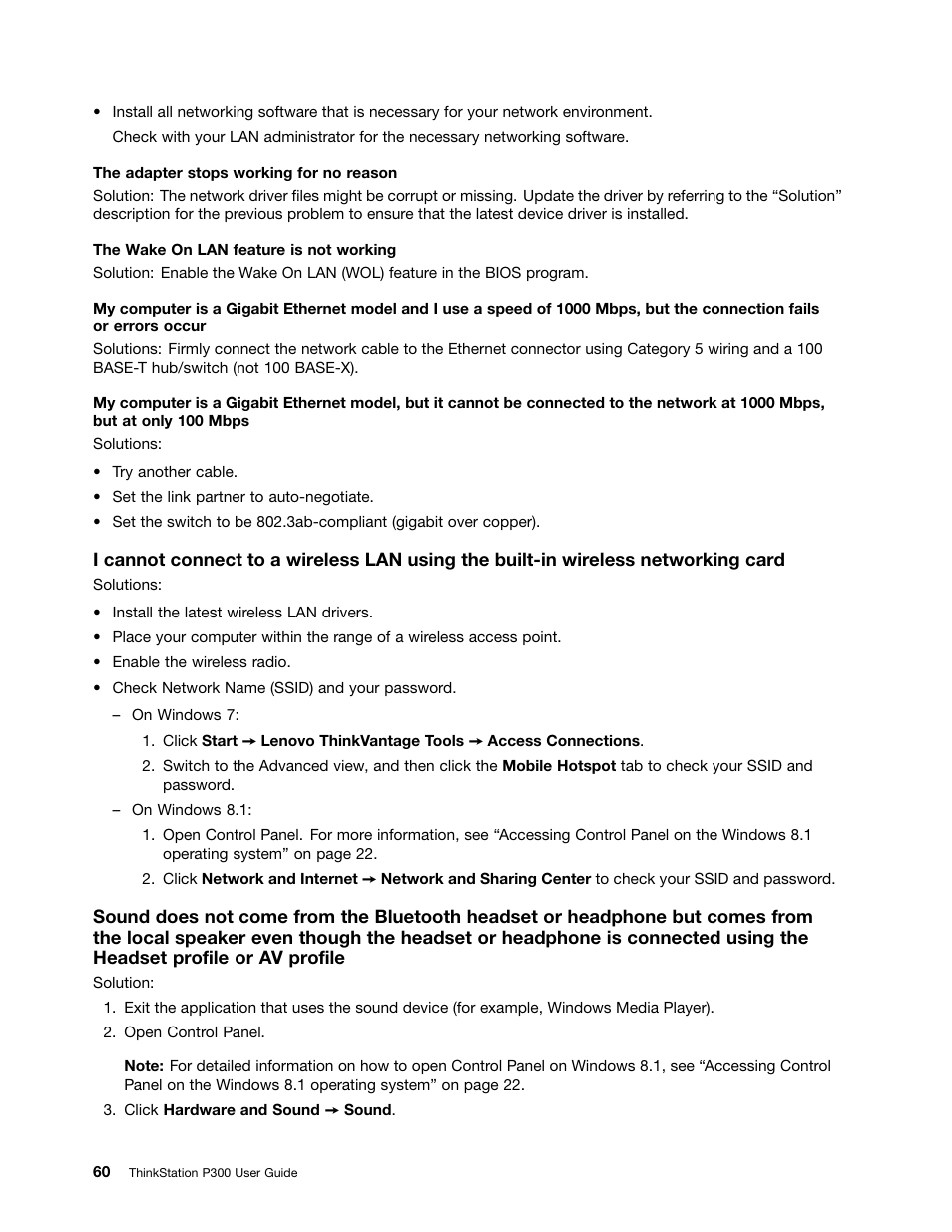 Lenovo ThinkStation P300 User Manual | Page 72 / 162