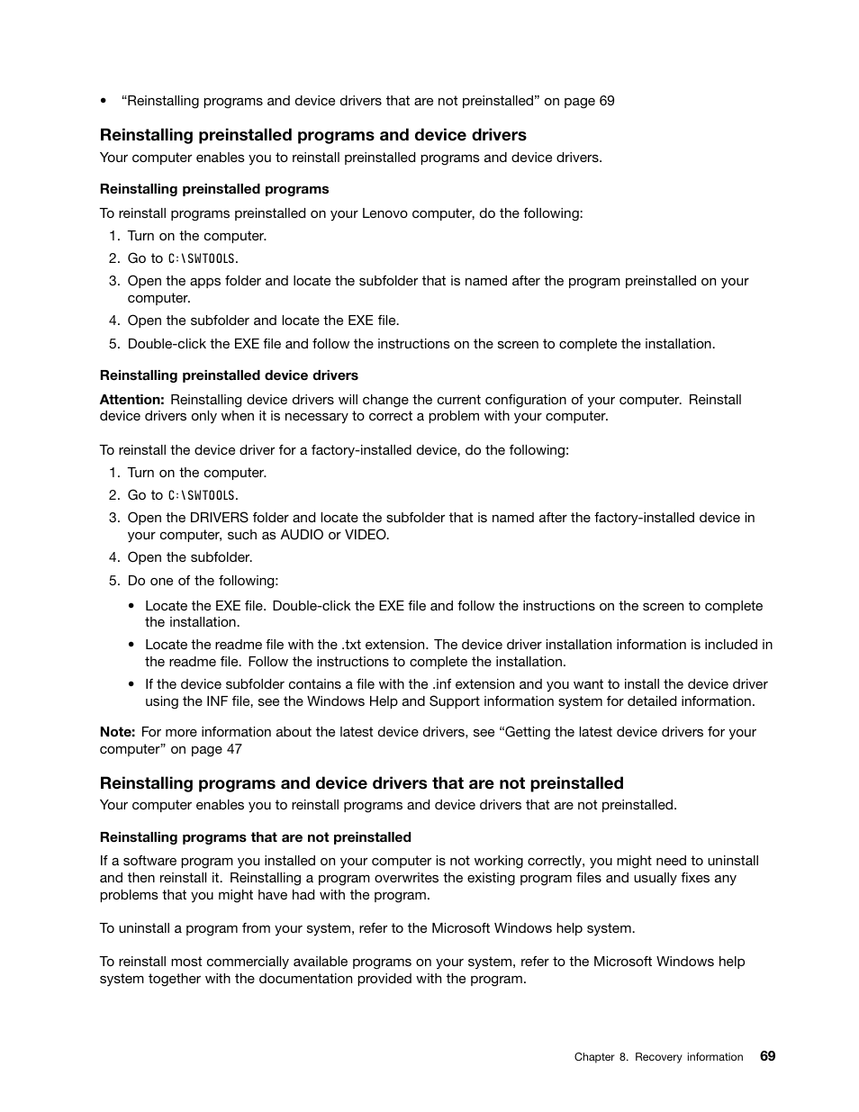 Lenovo ThinkStation P300 User Manual | Page 81 / 162