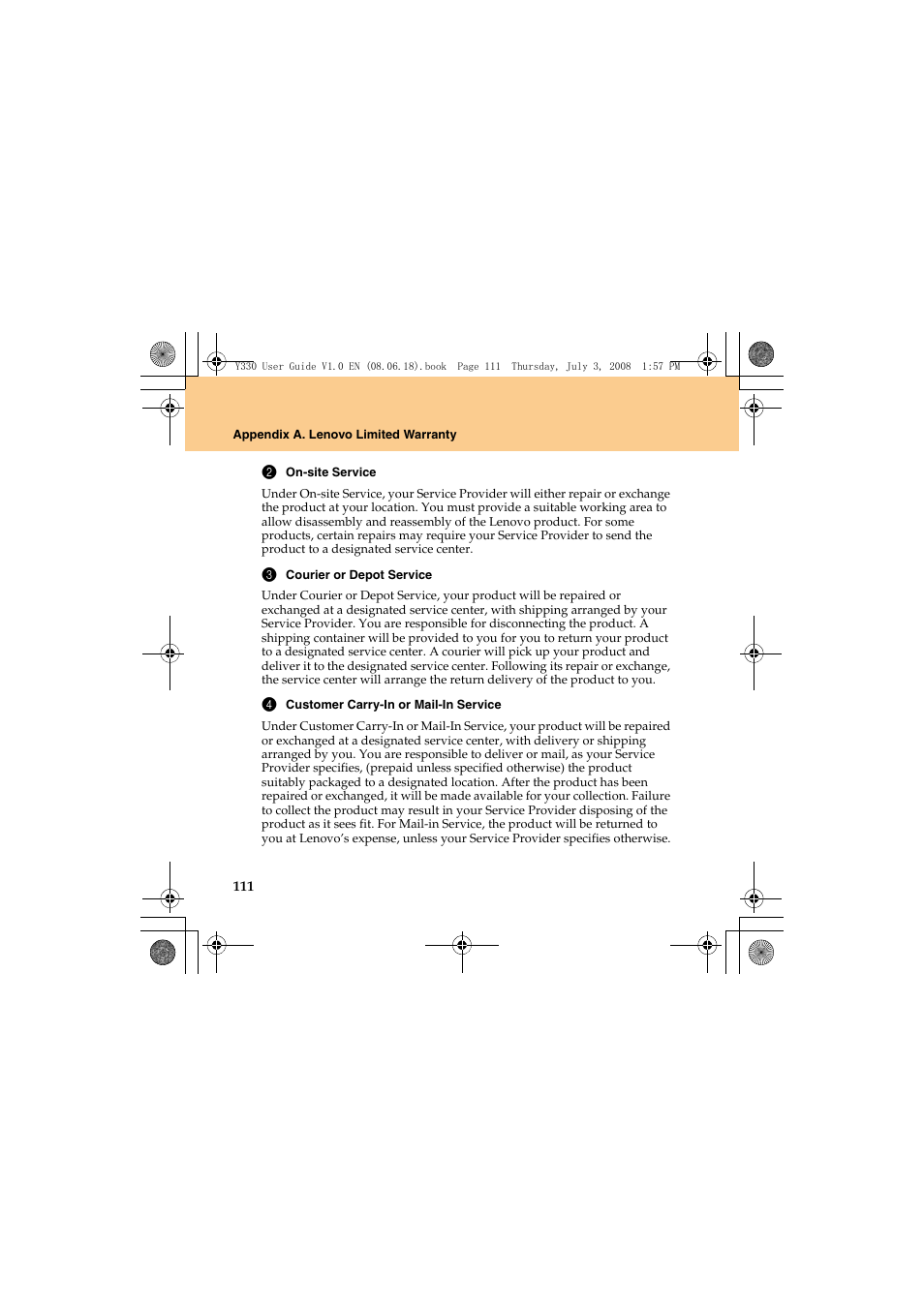 Lenovo IdeaPad Y330 User Manual | Page 120 / 148